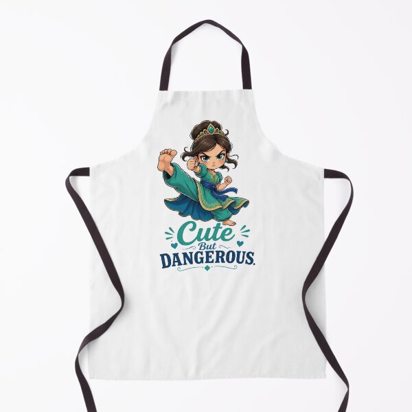 Item preview,  "Cute But Dangerous" Princess Karate Girl  designed and sold by MusesWhispers.