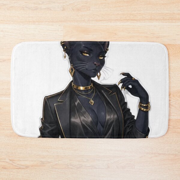 Item preview, Panther Lounge Queen designed and sold by Furrenzy.