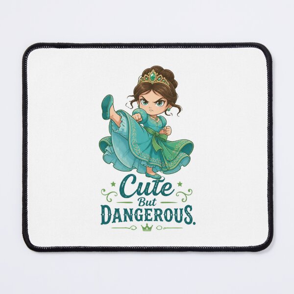 Item preview,  "Cute But Dangerous" Princess Karate Girl  designed and sold by MusesWhispers.