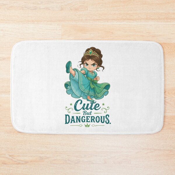 Item preview,  "Cute But Dangerous" Princess Karate Girl  designed and sold by MusesWhispers.