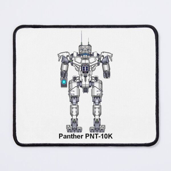 Item preview, Panther PNT-10K (White) - Inner Sphere BattleMech designed and sold by DagleysDesigns.