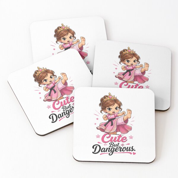 Item preview, "Cute But Dangerous" Princess Karate Girl  designed and sold by MusesWhispers.