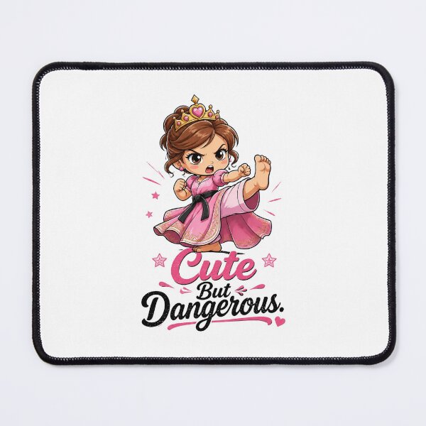 Item preview, "Cute But Dangerous" Princess Karate Girl  designed and sold by MusesWhispers.