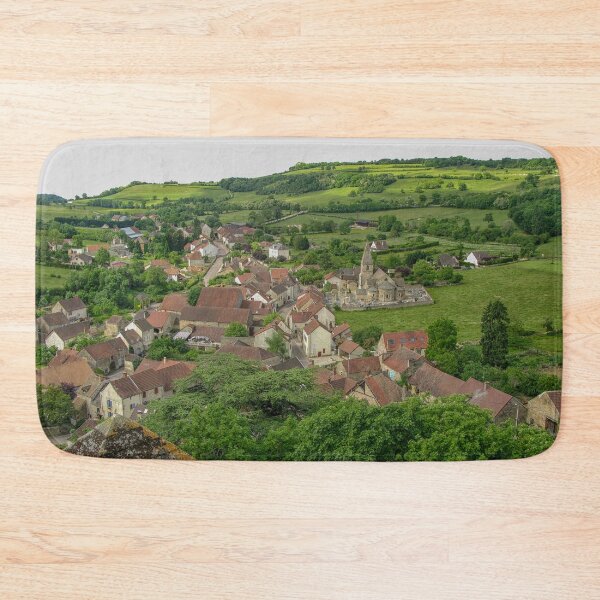 Item preview, Hills and medieval village of Rochepot in France designed and sold by Photopat.