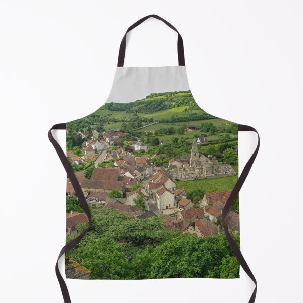 Item preview, Hills and medieval village of Rochepot in France designed and sold by Photopat.