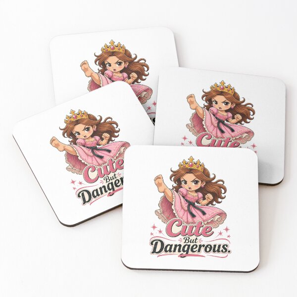 Item preview, "Cute But Dangerous" Princess Karate Girl  designed and sold by MusesWhispers.