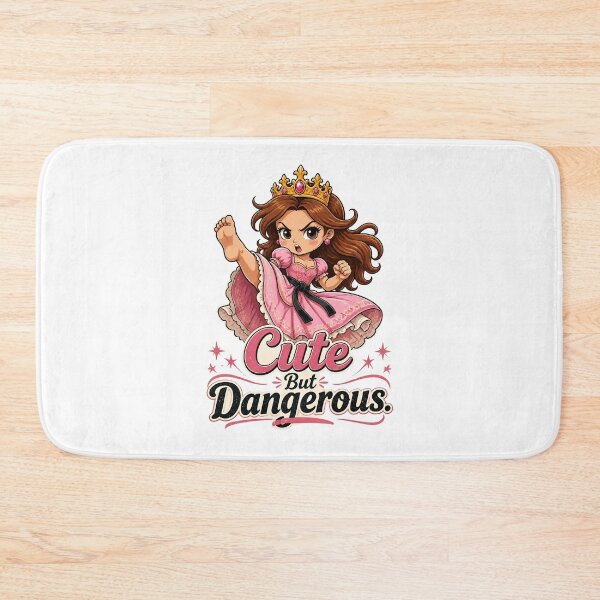 Item preview, "Cute But Dangerous" Princess Karate Girl  designed and sold by MusesWhispers.