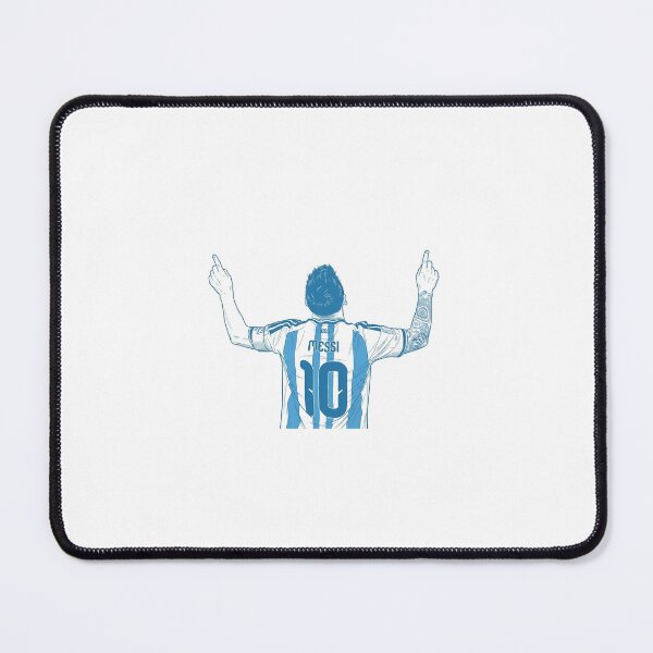 Item preview, The GOAT's Tribute - Messi Skyward Point Line Art designed and sold by Dennis Line Art.