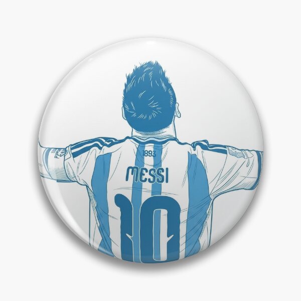Item preview, The GOAT's Tribute - Messi Skyward Point Line Art designed and sold by Dennis Line Art.