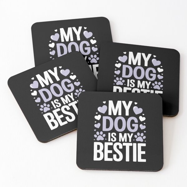 Item preview, My dog is my bestie designed and sold by jkrphoto.