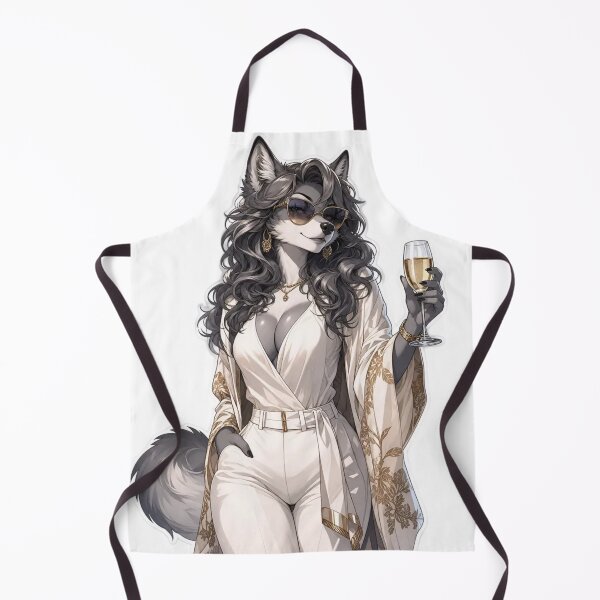 Item preview, Riviera Wolf Socialite designed and sold by Furrenzy.