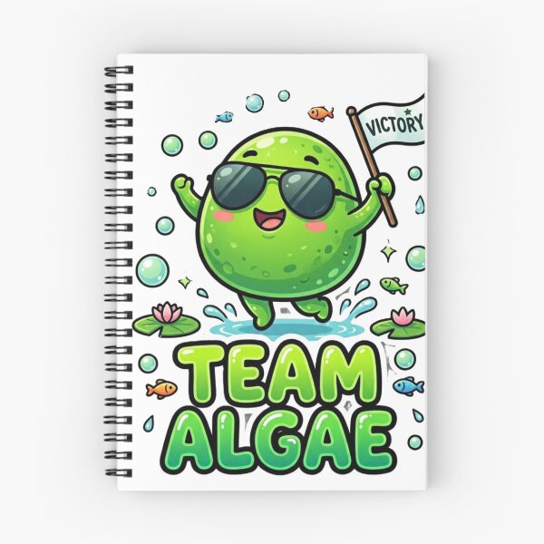 Item preview, Team Algae Cute Cartoon Nature Graphic Shirt designed and sold by EventDrop.