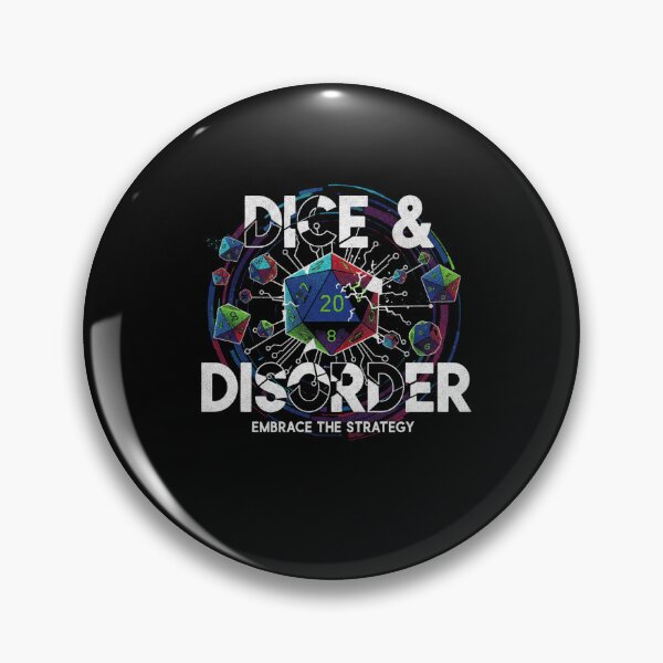 Item preview, Dice & Disorder Tee designed and sold by Hanno0.