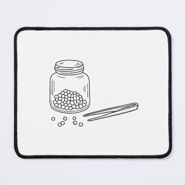 Item preview, Tweezers Beside Spilled Jar of Beads designed and sold by rasagamastore.