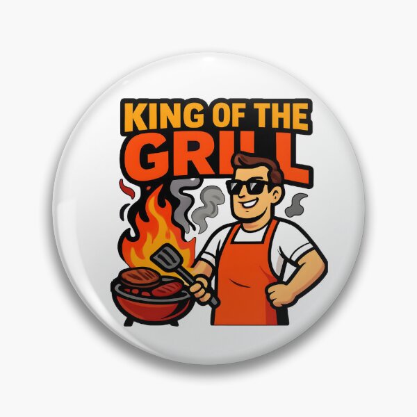Item preview, King of the Grill Father's Day BBQ Design  designed and sold by Nuvoro Gifts.