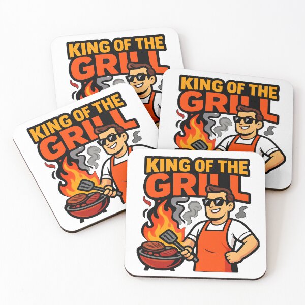 Item preview, King of the Grill Father's Day BBQ Design  designed and sold by Nuvoro Gifts.