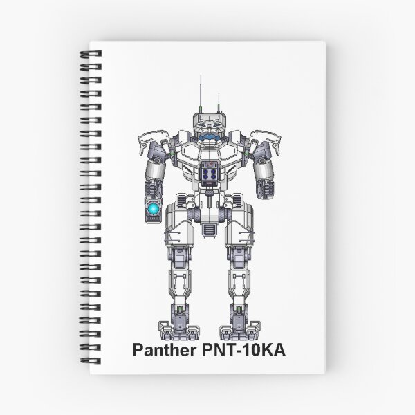 Item preview, Panther PNT-10KA (White) - Inner Sphere BattleMech designed and sold by DagleysDesigns.