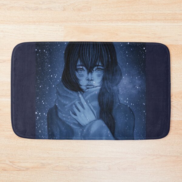 Item preview, Beautiful girl outside while it's snowing designed and sold by Witseart.