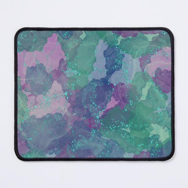 Item preview, Teal, Purple and Pink Alcohol Ink Abstract Pattern designed and sold by SweetLilith.