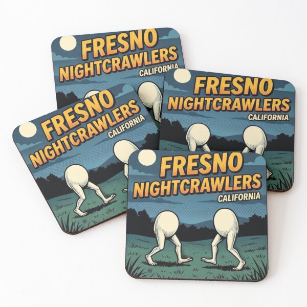 Item preview, Fresno Nightcrawlers Cryptids – Pop Art Horror Comic Design designed and sold by redsharkuk.