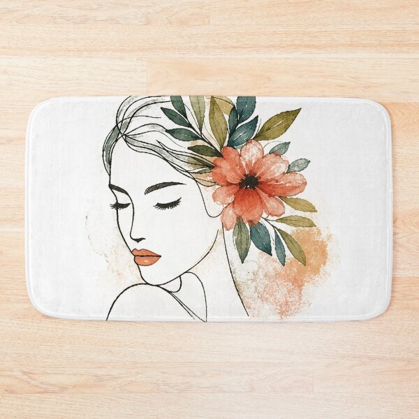 Item preview, Watercolors Girl Portrait designed and sold by crystaltoter.