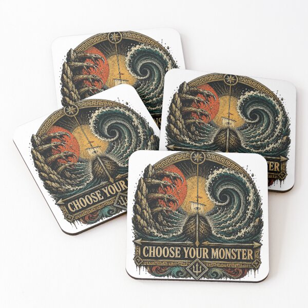 Item preview, Choose Your Monster — Scylla Charybdis Greek Mythology Odyssey | World Legends designed and sold by Tinylegends.