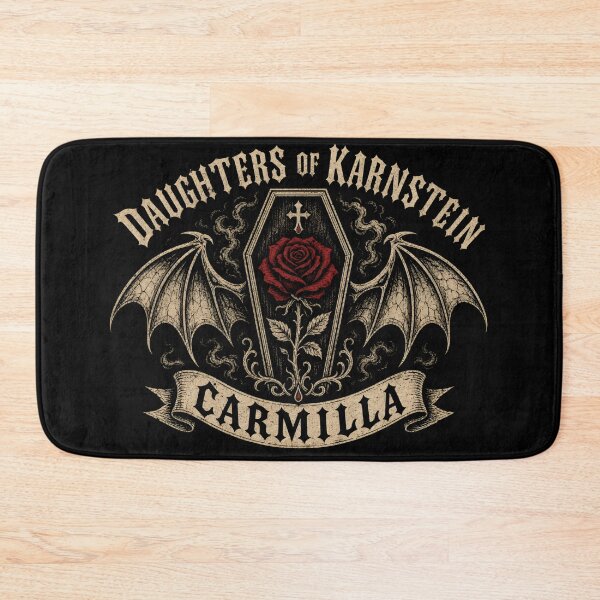 Item preview, Carmilla Daughters of Karnstein Gothic Coffin Rose Vampire Art designed and sold by Fenay Designs.
