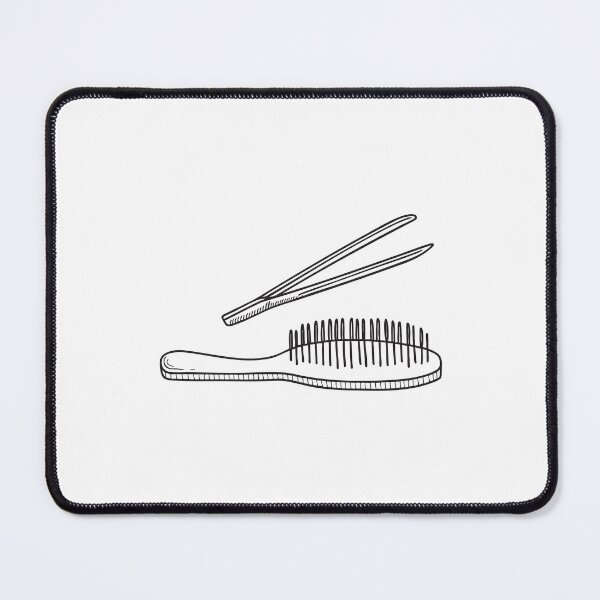 Item preview, Tweezers Resting Across Comb designed and sold by rasagamastore.