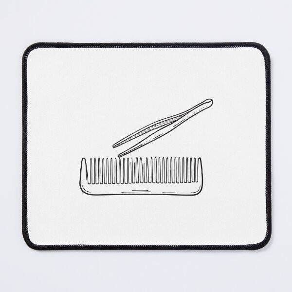 Item preview, Tweezers Resting on Comb designed and sold by rasagamastore.