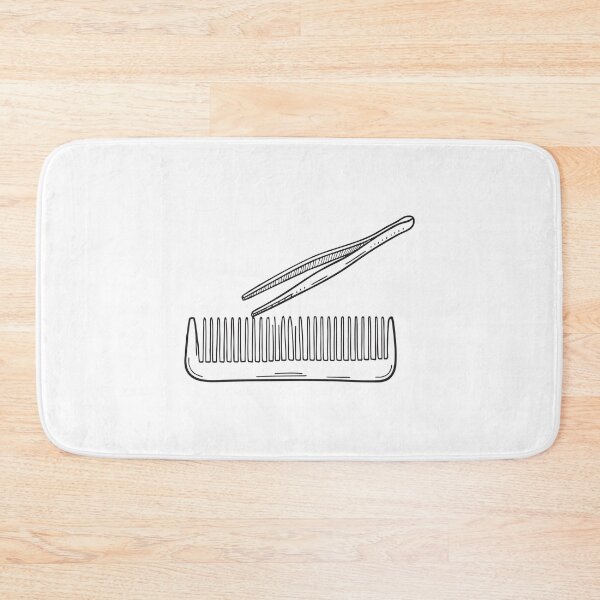 Item preview, Tweezers Resting on Comb designed and sold by rasagamastore.