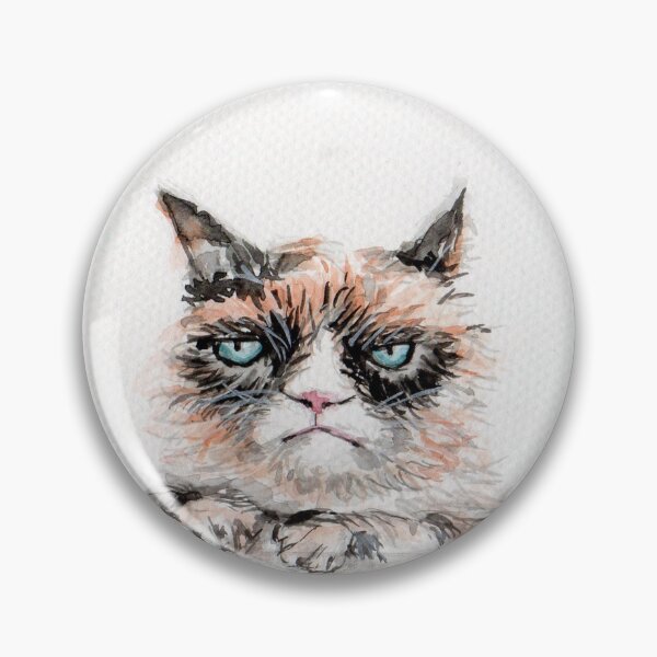 Item preview, Grumpy Cat Watercolor designed and sold by spilledhuesy.