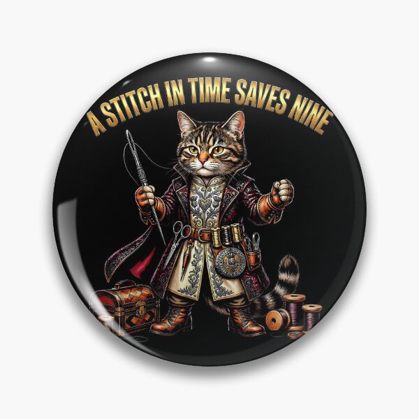 Item preview, Vintage Cat Sewing Craft  designed and sold by graphixpolash.