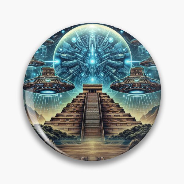 Item preview, Ancient Pyramid and Alien Mothership – Cosmic Encounter designed and sold by Dogandesighn.