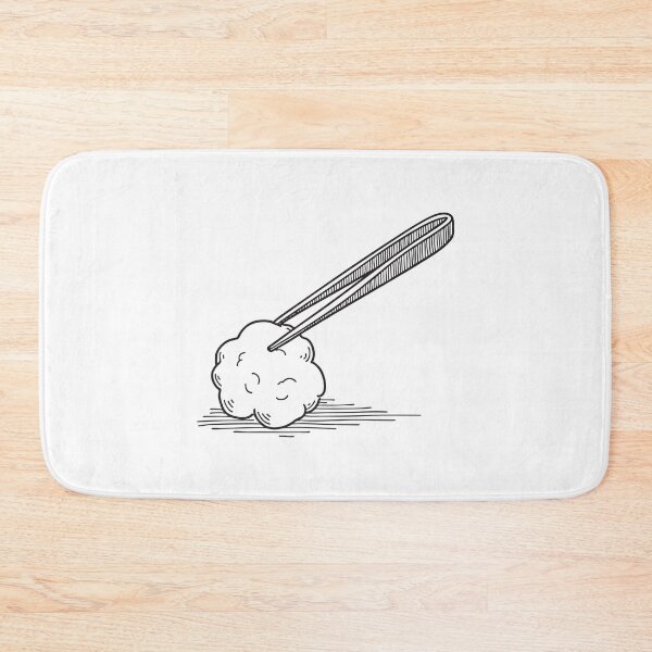 Item preview, Tweezers Beside Cotton Piece designed and sold by rasagamastore.
