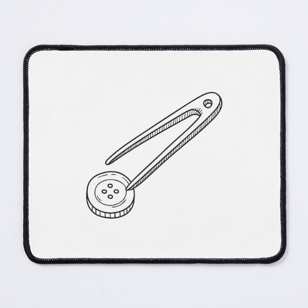 Item preview, Tweezers Picking Up Small Button designed and sold by rasagamastore.