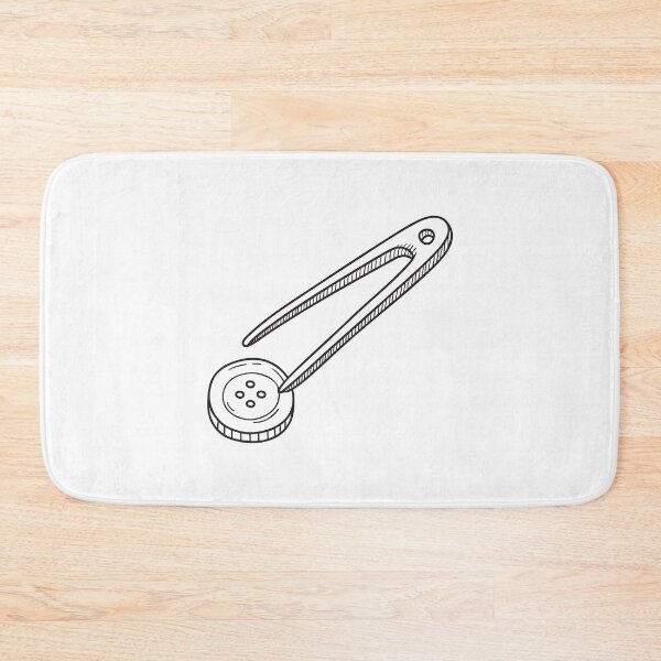 Item preview, Tweezers Picking Up Small Button designed and sold by rasagamastore.