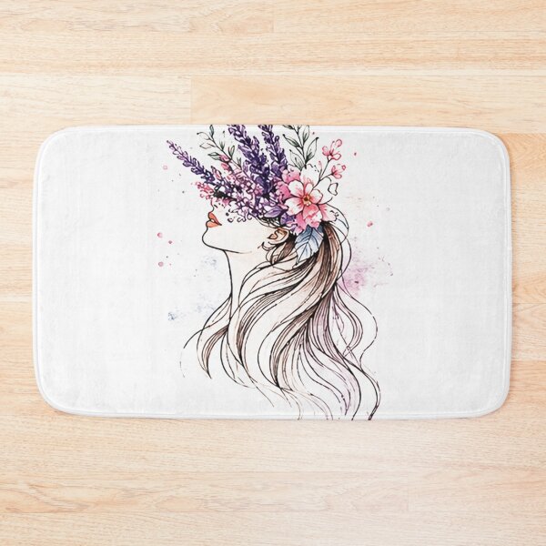 Item preview, Retro Watercolor Portrait designed and sold by crystaltoter.