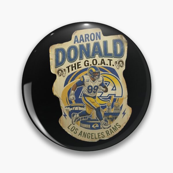 Item preview, Aaron Donald GOAT Defensive Tackle NFL Legend designed and sold by ThatFootball12.