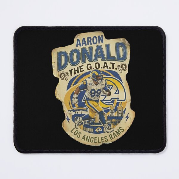 Item preview, Aaron Donald GOAT Defensive Tackle NFL Legend designed and sold by ThatFootball12.