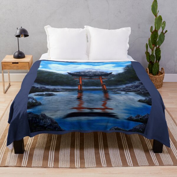 Item preview, Mysterious torii gate in water designed and sold by Witseart.