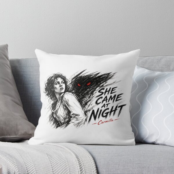 Item preview, Carmilla She Came At Night Vintage Gothic Horror Sketch Art designed and sold by Fenay Designs.