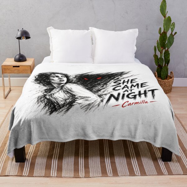 Item preview, Carmilla She Came At Night Vintage Gothic Horror Sketch Art designed and sold by Fenay Designs.