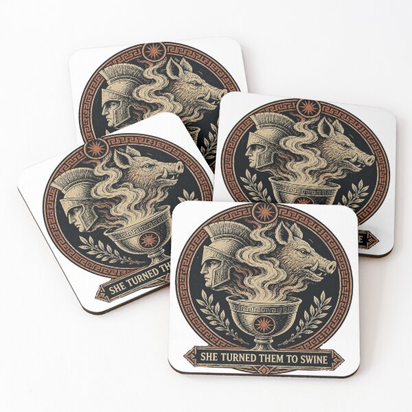 Item preview, She Turned Them to Swine — Circe Greek Mythology Odyssey | World Legends designed and sold by Tinylegends.