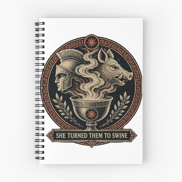 Item preview, She Turned Them to Swine — Circe Greek Mythology Odyssey | World Legends designed and sold by Tinylegends.