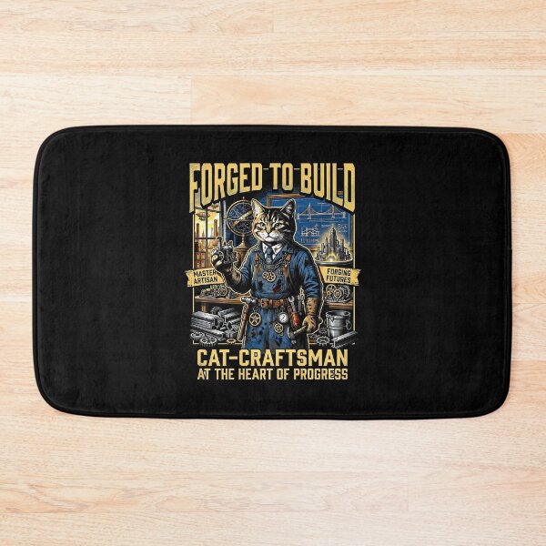 Item preview, Cat Builder Craftsman Progress  designed and sold by graphixpolash.