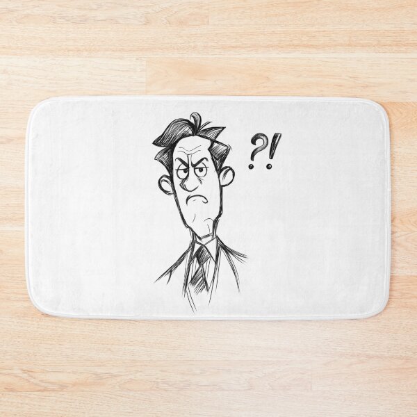 Item preview, Seriously?! Funny Reaction Man | Sarcastic Sketch Character designed and sold by FMproject.