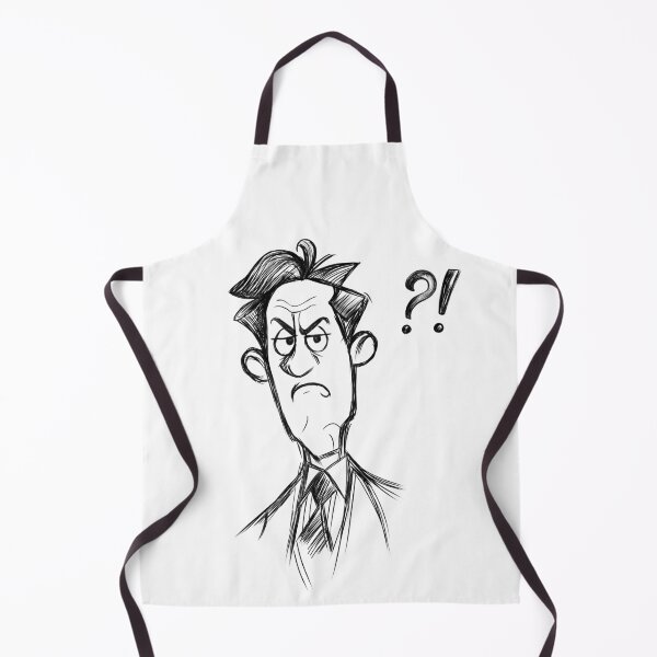 Item preview, Seriously?! Funny Reaction Man | Sarcastic Sketch Character designed and sold by FMproject.