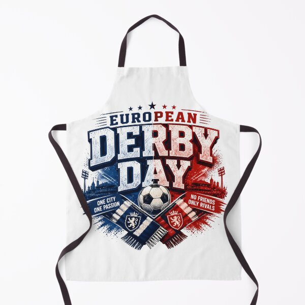 Item preview, derby match, european football, euro league, european cup, goal celebration designed and sold by TrueArtVibes.