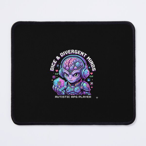 Item preview, Dice & Divergent Minds Graphic Tee designed and sold by Hanno0.