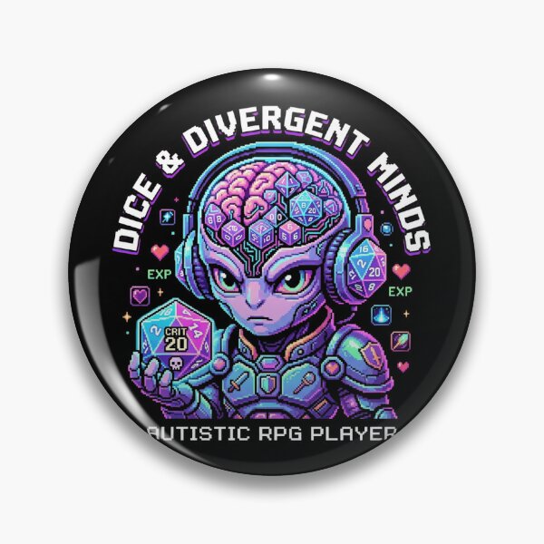Item preview, Dice & Divergent Minds Graphic Tee designed and sold by Hanno0.